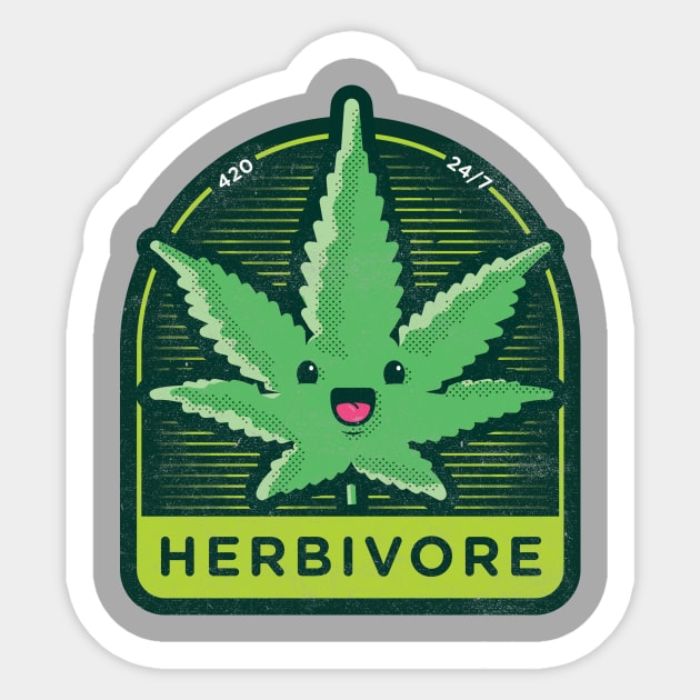 Herbivore Sticker by chetmanly